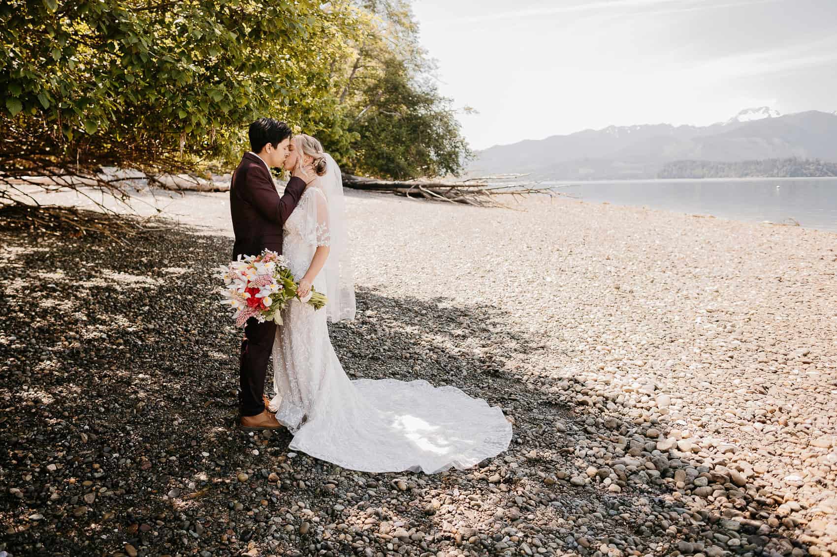 Scenic Beach State Park Wedding. Kastle H Photography LLC. Sara and Steven. Scenic Beach State Park Silverdale, WA