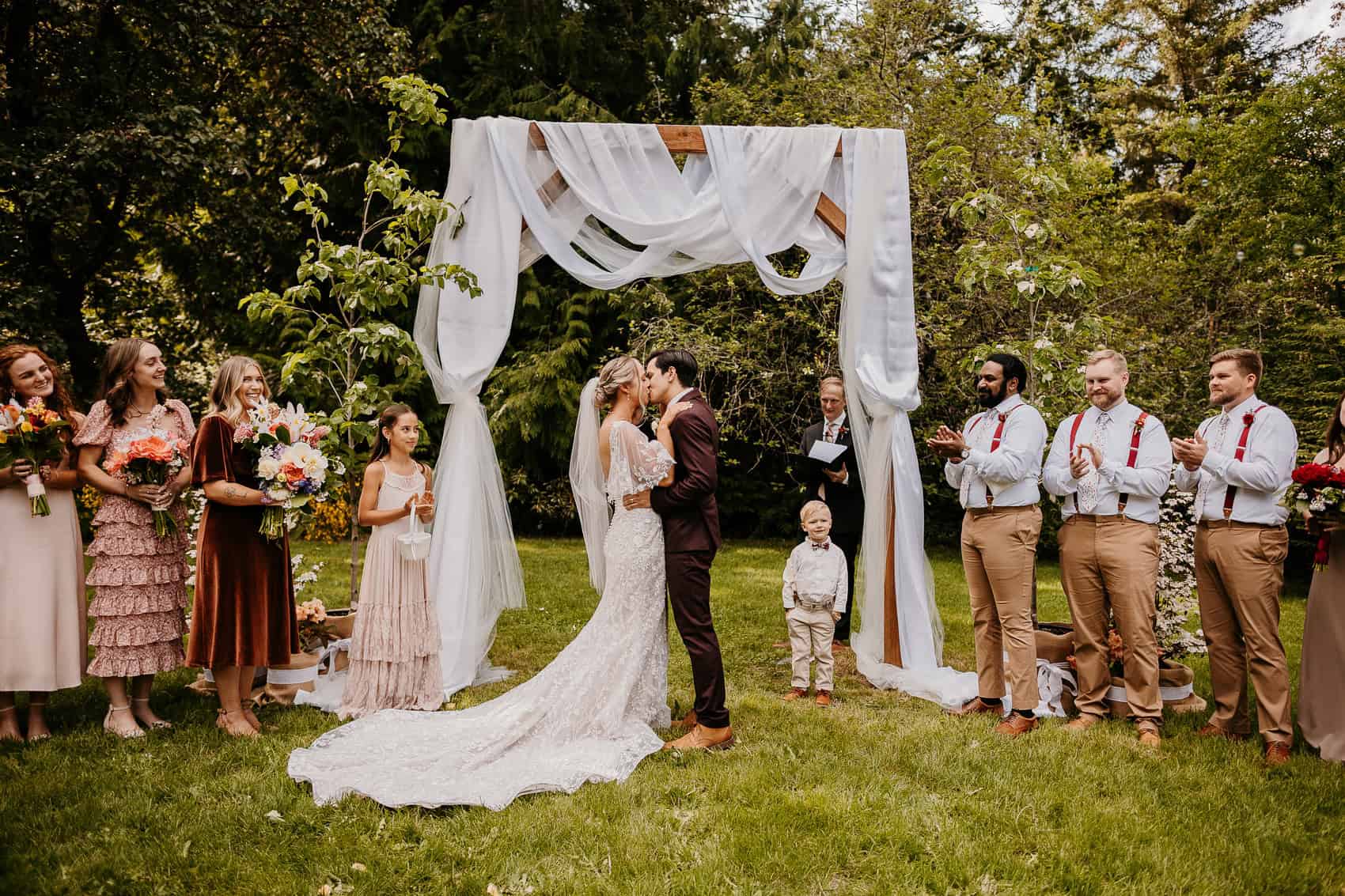 Scenic Beach State Park Wedding. Kastle H Photography LLC. Sara and Steven. Scenic Beach State Park Silverdale, WA