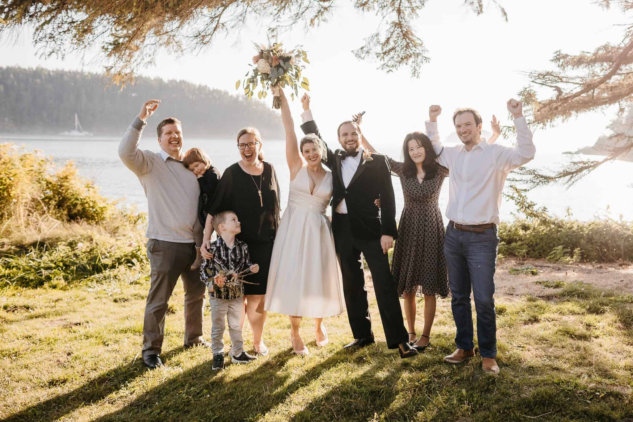 Oak Harbor Elopement Photographer. Kastle H Photography LLC. Maris and Aaron. Bowman Bay Oak Harbor, WA